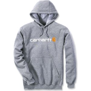 Carhartt signatur logga luvtröja